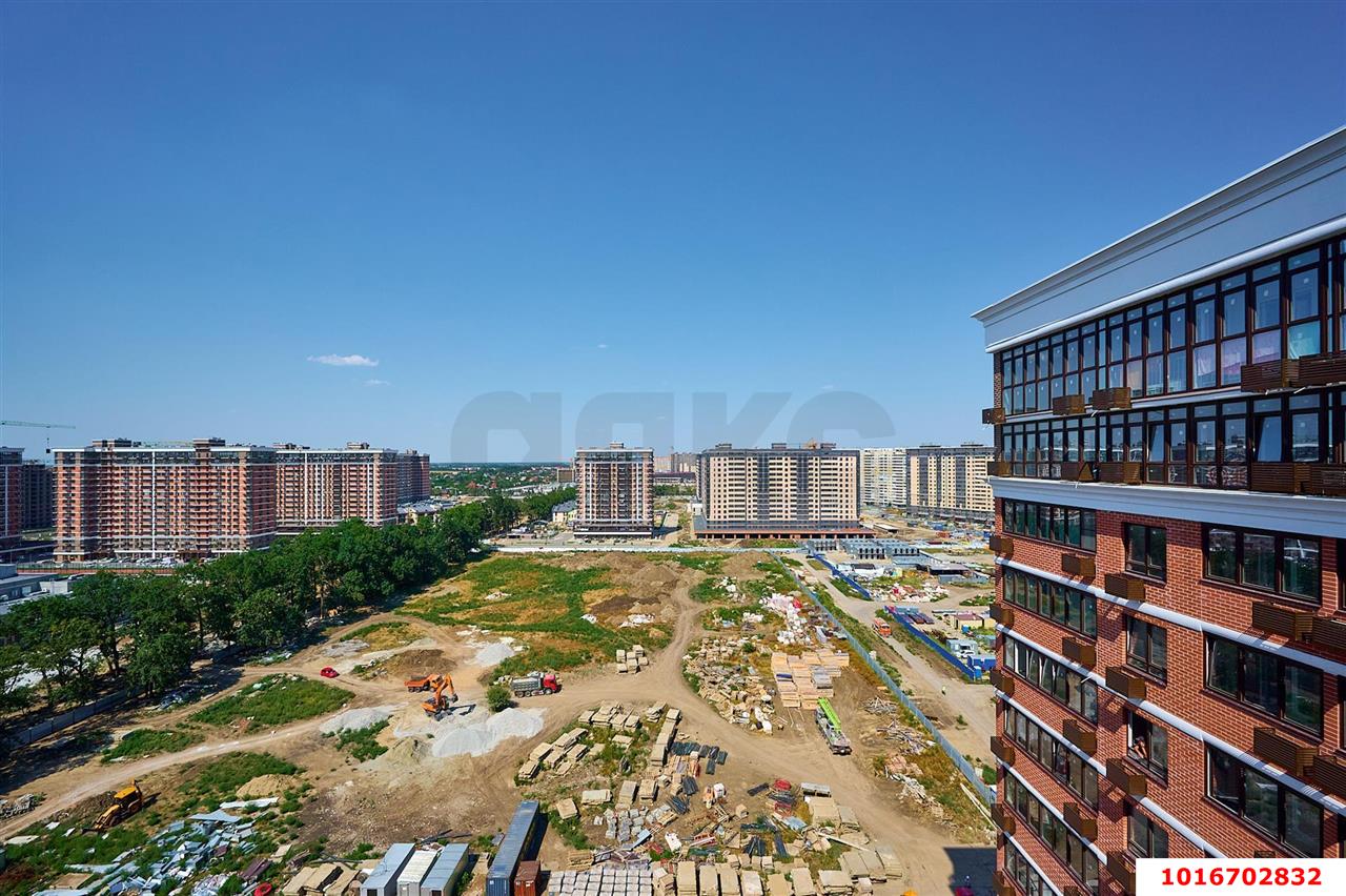 Фото №14: Студия 21&nbsp;м², 15/16&nbsp;эт. - Краснодар, Прикубанский внутригородской округ, мкр. жилой комплекс Самолёт-5, ул. Константина Гондаря, 105