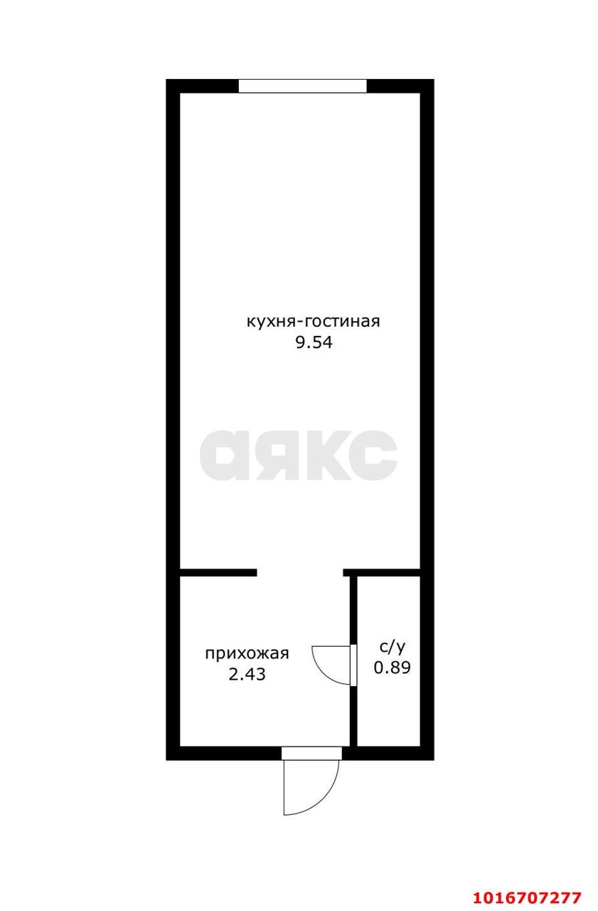 Фото №5: Комната 13&nbsp;м², 3/3&nbsp;эт. - Краснодар, Прикубанский внутригородской округ, мкр. имени Н.И. Вавилова, ул. Вавилова, 17