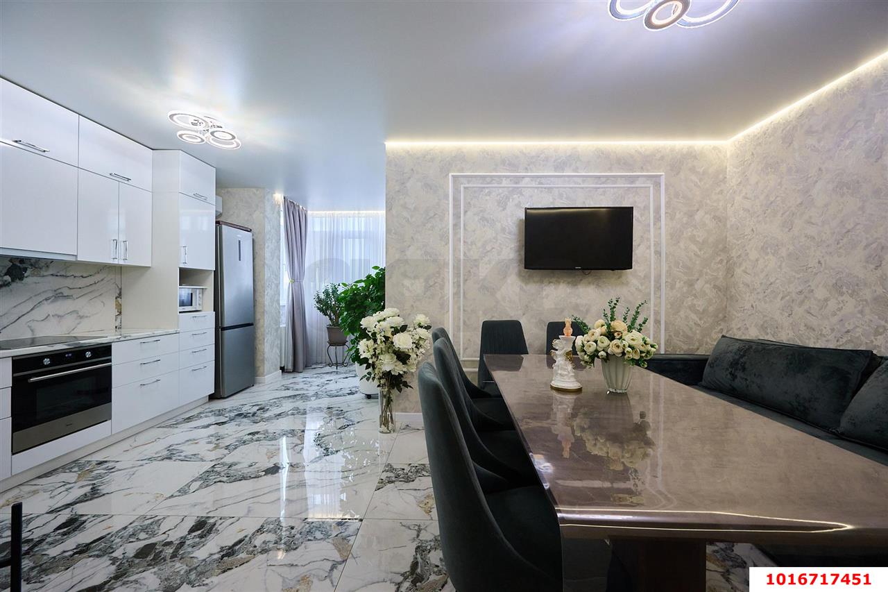 Фото №5: 2-комнатная квартира 57&nbsp;м², 7/10&nbsp;эт. - Краснодар, мкр. Прикубанский внутригородской округ, ул. Тепличная, 62/1