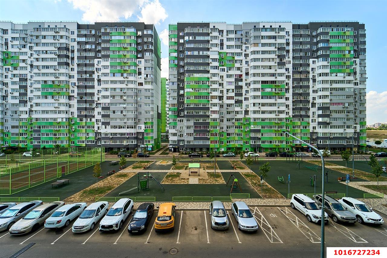 Фото №7: 1-комнатная квартира 49&nbsp;м², 5/16&nbsp;эт. - Краснодар, Прикубанский внутригородской округ, Восточный, мкр. жилой комплекс Квартал № 6, ул. имени Героя Советского Союза Николая Воробьёва, 15