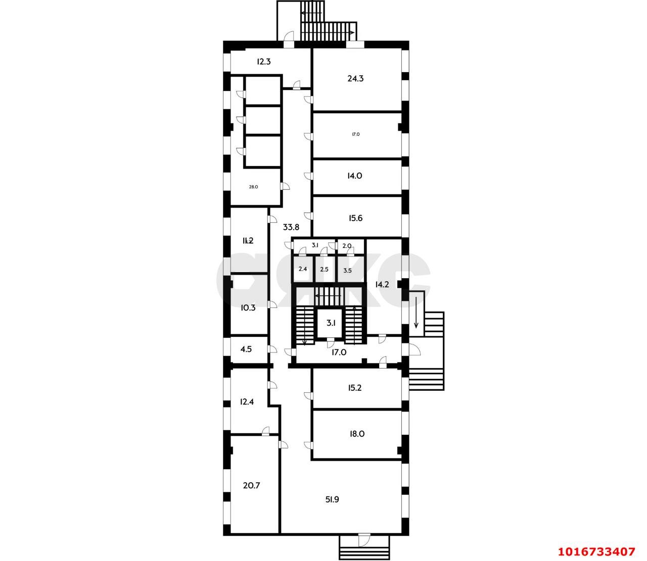 Фото №8: Торговое помещение 330&nbsp;м², 1/3&nbsp;эт. - Краснодар, Центральный внутригородской округ, мкр. Центральный, ул. Коммунаров, 258