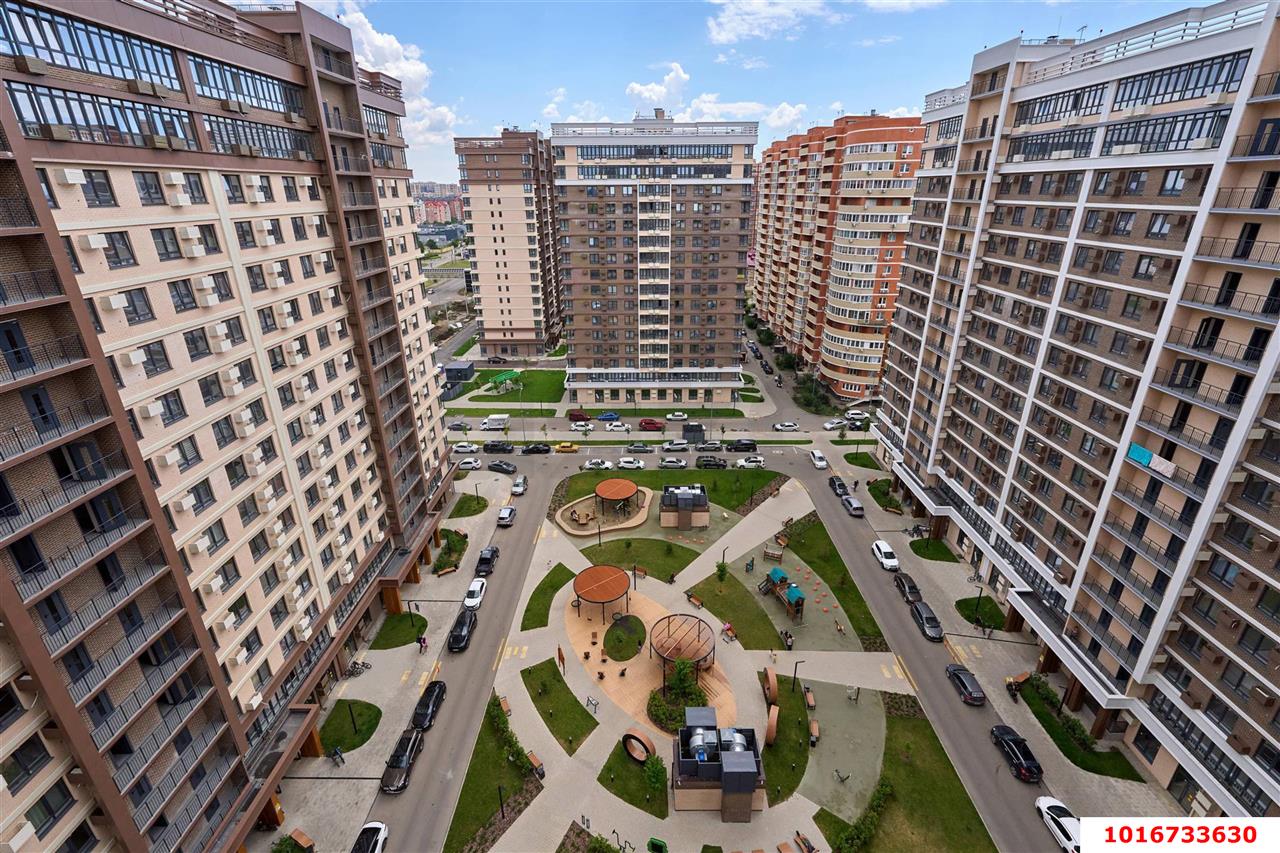 Фото №4: Студия 23&nbsp;м², 3/16&nbsp;эт. - Краснодар, Прикубанский внутригородской округ, мкр. Догма Парк, ул. Марины Цветаевой, 15