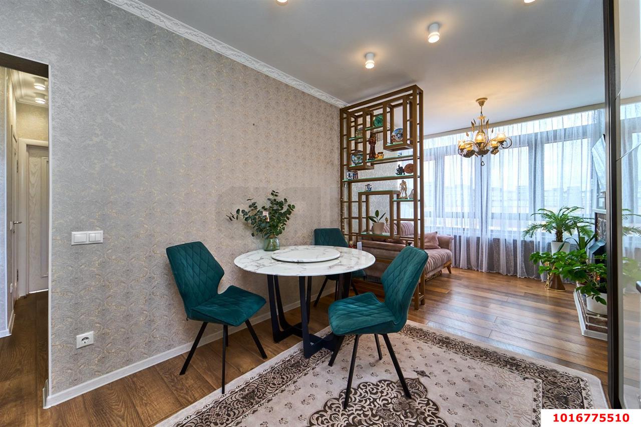 Фото №5: 3-комнатная квартира 60&nbsp;м², 19/23&nbsp;эт. - Краснодар, Прикубанский внутригородской округ, мкр. ЖК Бауинвест, ул. имени 40-летия Победы, 184к3