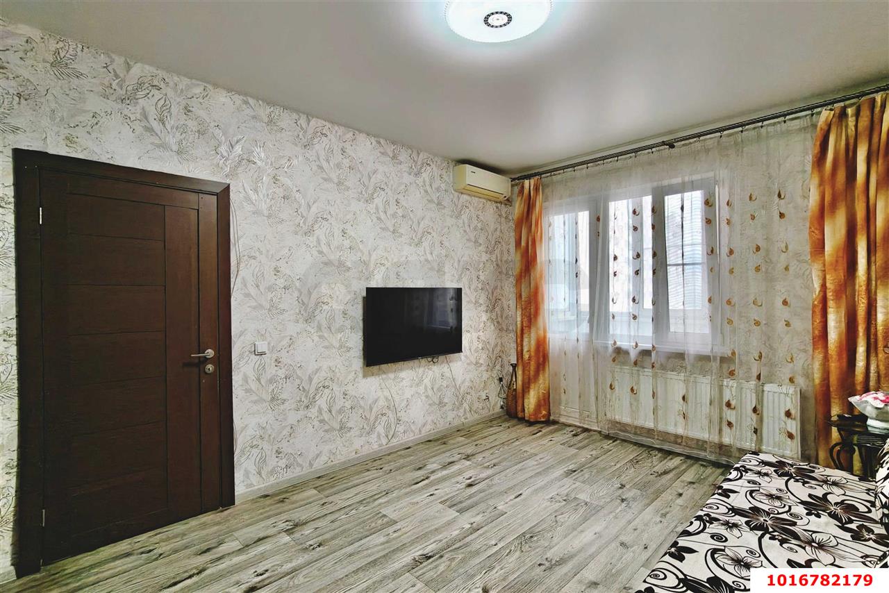 Фото №3: 1-комнатная квартира 36&nbsp;м², 3/9&nbsp;эт. - Яблоновский, мкр. ЖК Солнечный, ул. Солнечная, 55/1к1