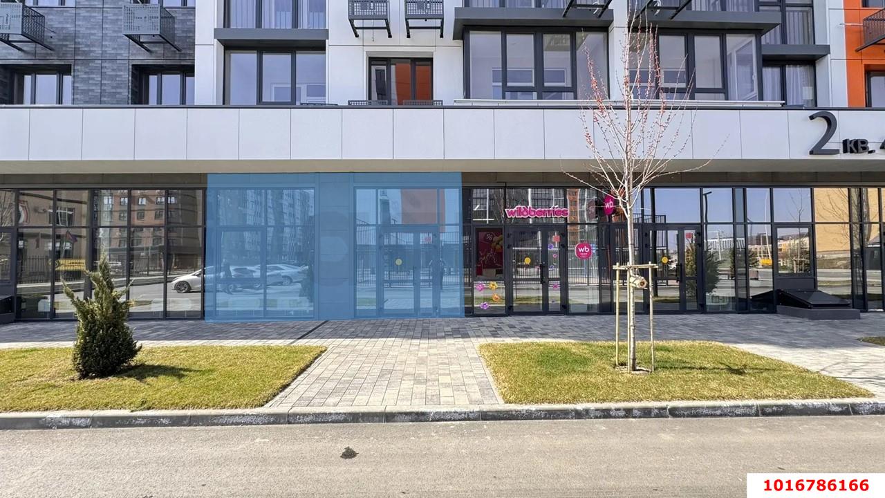 Фото №1: Торговое помещение 45&nbsp;м², 1/9&nbsp;эт. - Краснодар, Прикубанский внутригородской округ, мкр. жилой комплекс Друзья, ул. имени Генерала Брусилова, 28к3