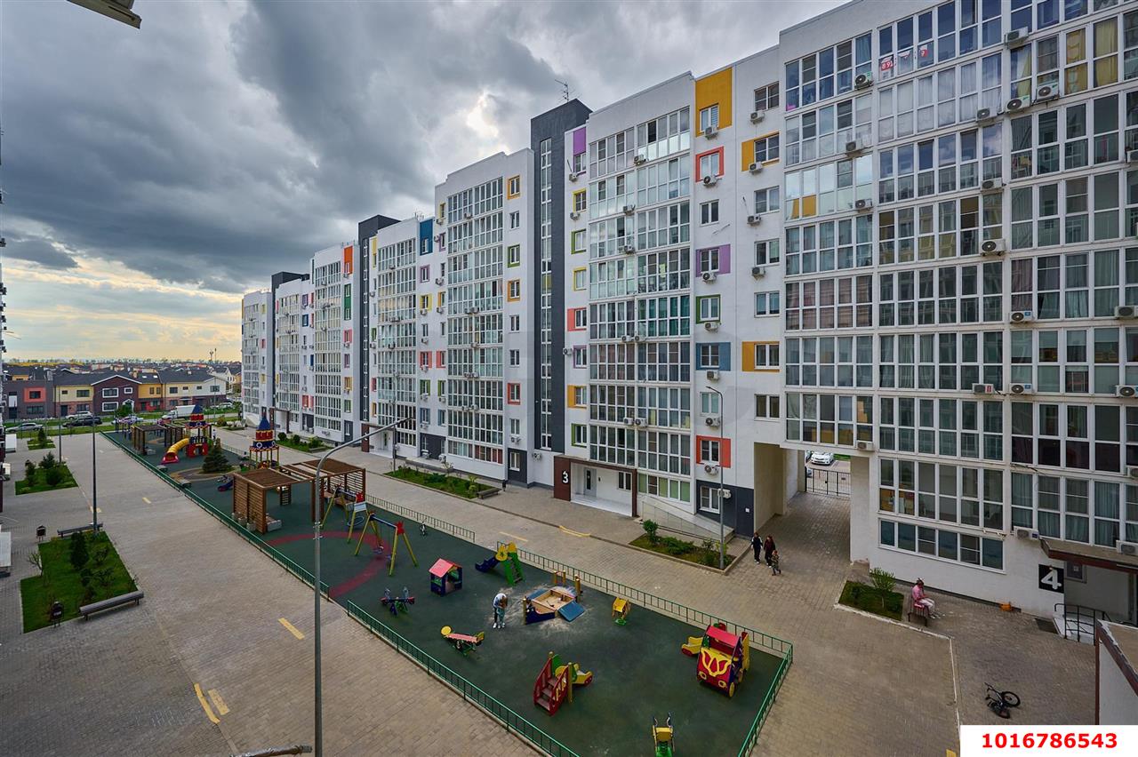 Фото №13: 1-комнатная квартира 33&nbsp;м², 8/9&nbsp;эт. - Краснодар, Прикубанский внутригородской округ, мкр. жилой комплекс Южане, ул. Даниила Смоляна, 65к2