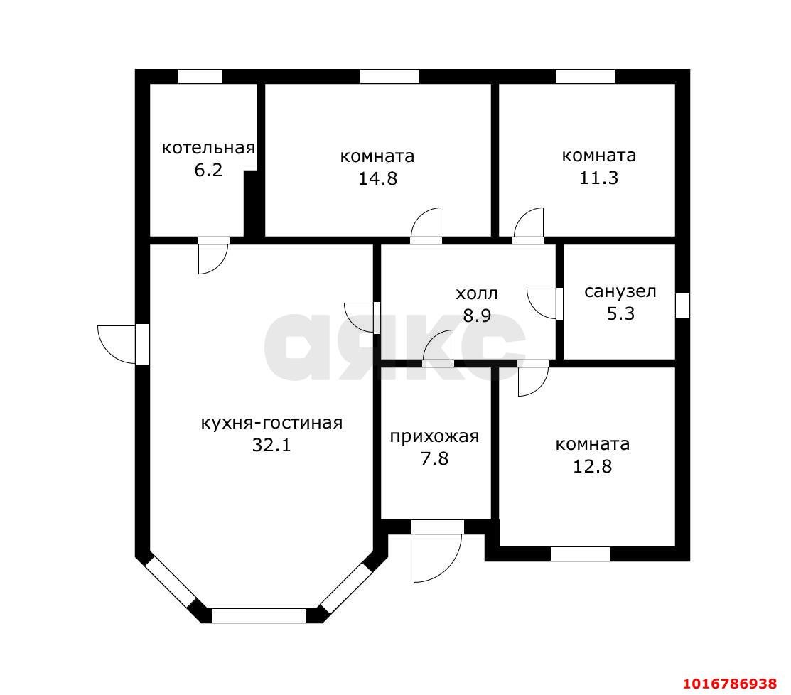 Фото №12: Дом 96&nbsp;м² + 3.78&nbsp;сот., 1&nbsp;эт. - Новотитаровская, п. коттеджный  Новотитаровка, ул. Ягоднинская