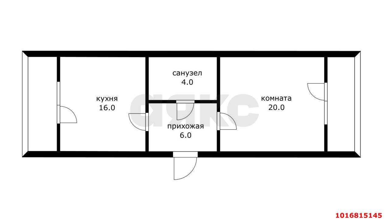 Фото №11: 1-комнатная квартира 51&nbsp;м², 3/3&nbsp;эт. - Краснодар, Прикубанский внутригородской округ, мкр. Сады Калинина, ул. Троицкая, 263
