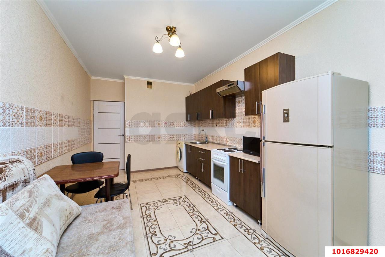 Фото №3: 1-комнатная квартира 47&nbsp;м², 7/18&nbsp;эт. - Краснодар, Прикубанский внутригородской округ, Школьный, Круглик, жилой комплекс Ежи, мкр. Табачная Фабрика, ул. Табачная, 1/1к2