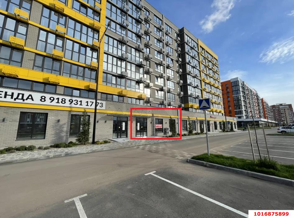 Фото №1: Торговое помещение 87&nbsp;м², 1/9&nbsp;эт. - Краснодар, Прикубанский внутригородской округ, мкр. жилой комплекс Лето, ул. имени Генерала Корнилова, 1