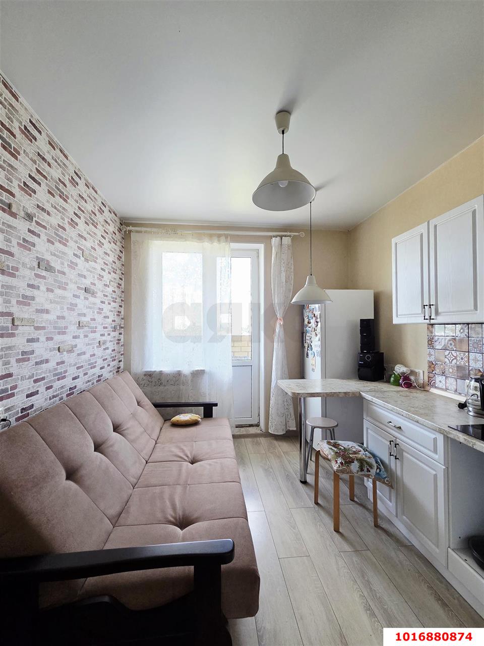 Фото №10: 1-комнатная квартира 38&nbsp;м², 7/18&nbsp;эт. - Краснодар, Карасунский внутригородской округ, Пашковский, жилой комплекс Гарант, мкр. Участок №24, ул. Трудовой Славы, 43к1
