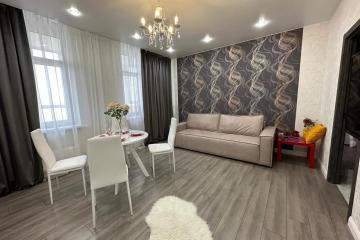 Фото №1: 1-комнатная квартира 56&nbsp;м², 15/22&nbsp;эт. - Краснодар, мкр. Достояние, ул. Григория Булгакова, 8к1