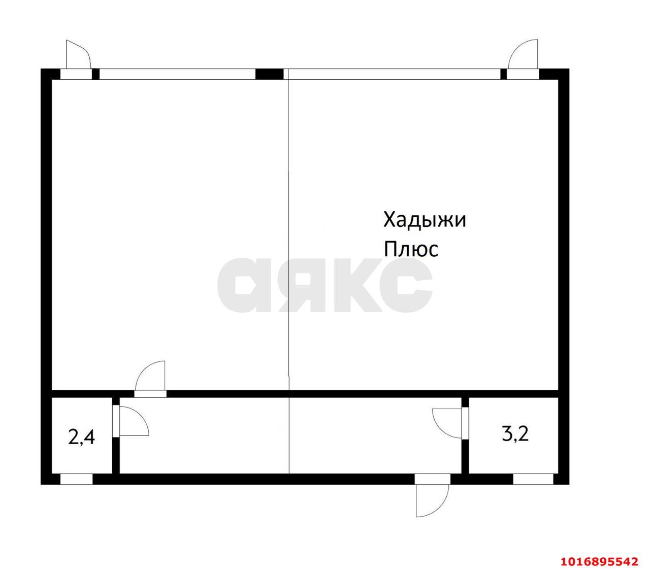 Фото №4: Торговое помещение 48&nbsp;м², 1/1&nbsp;эт. - Краснодар, Прикубанский внутригородской округ, Калинино, мкр. Завод Радиоизмерительных Приборов, ул. Яснополянская, 28/1А