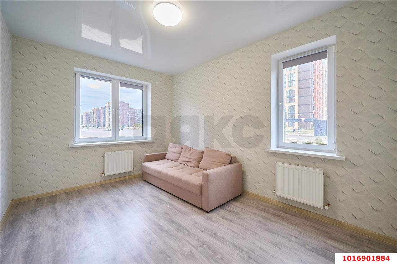 Фото №7: 2-комнатная квартира 55&nbsp;м², 1/9&nbsp;эт. - Краснодар, Прикубанский внутригородской округ, мкр. жилой комплекс Облака, ул. имени Генерала Корнилова, 9к1
