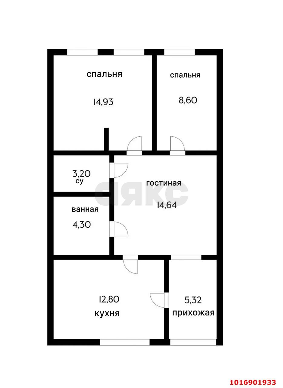 Фото №10: 3-комнатная квартира 70&nbsp;м², 1/1&nbsp;эт. - Краснодар, Кожзавод, мкр. Западный внутригородской округ, ул. Кожевенная, 5