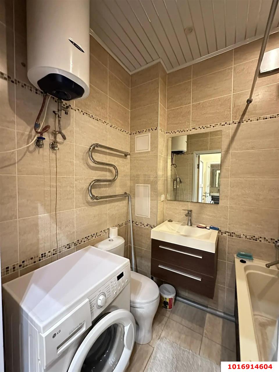 Фото №6: 1-комнатная квартира 28&nbsp;м², 7/7&nbsp;эт. - Краснодар, Прикубанский внутригородской округ, Калинино, мкр. Завод Радиоизмерительных Приборов, пер. Ленинский, 13