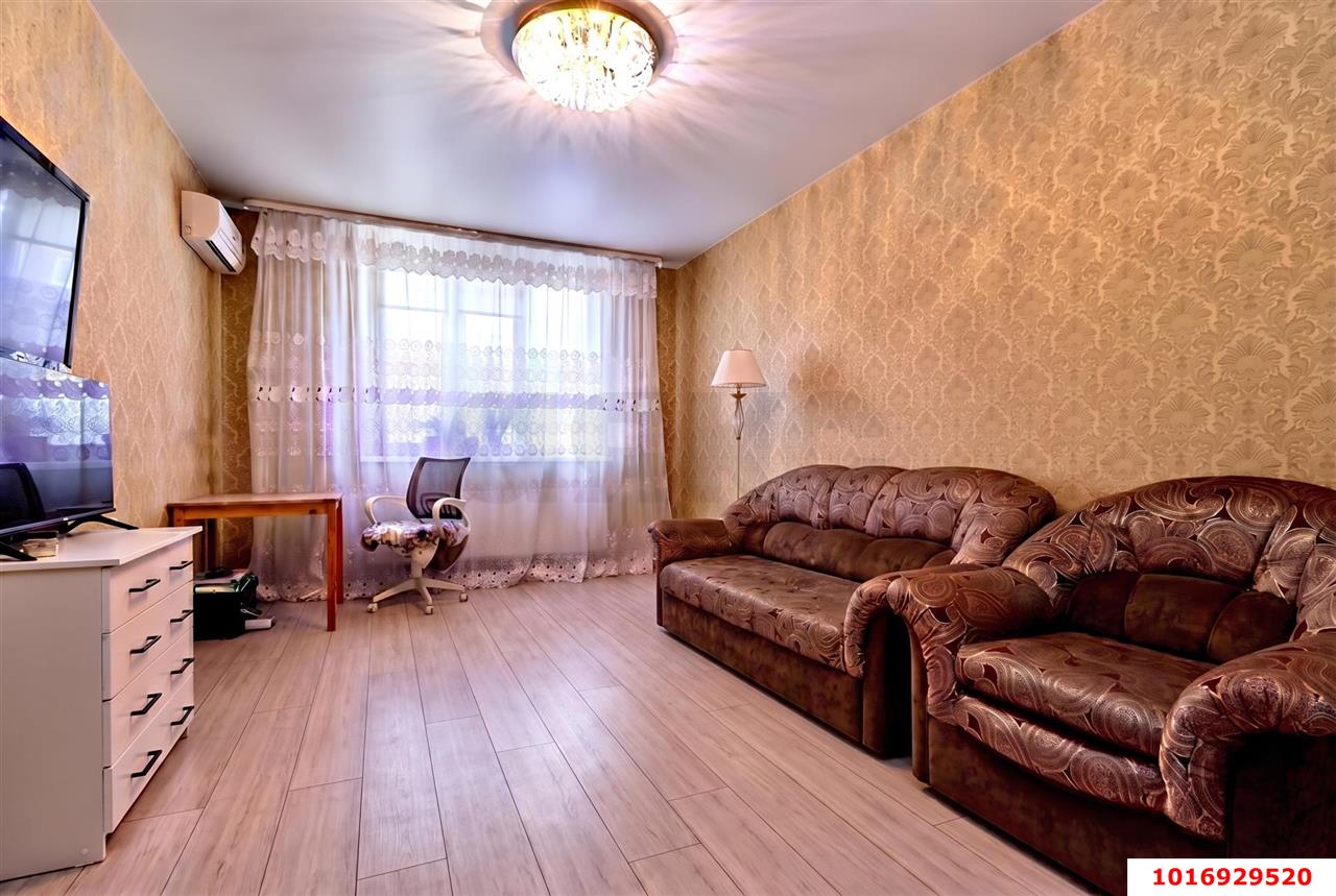 Фото №6: 2-комнатная квартира 71&nbsp;м², 1/18&nbsp;эт. - Краснодар, Прикубанский внутригородской округ, Школьный, Круглик, жилой комплекс Ежи, мкр. Табачная Фабрика, ул. Табачная, 1/1к1