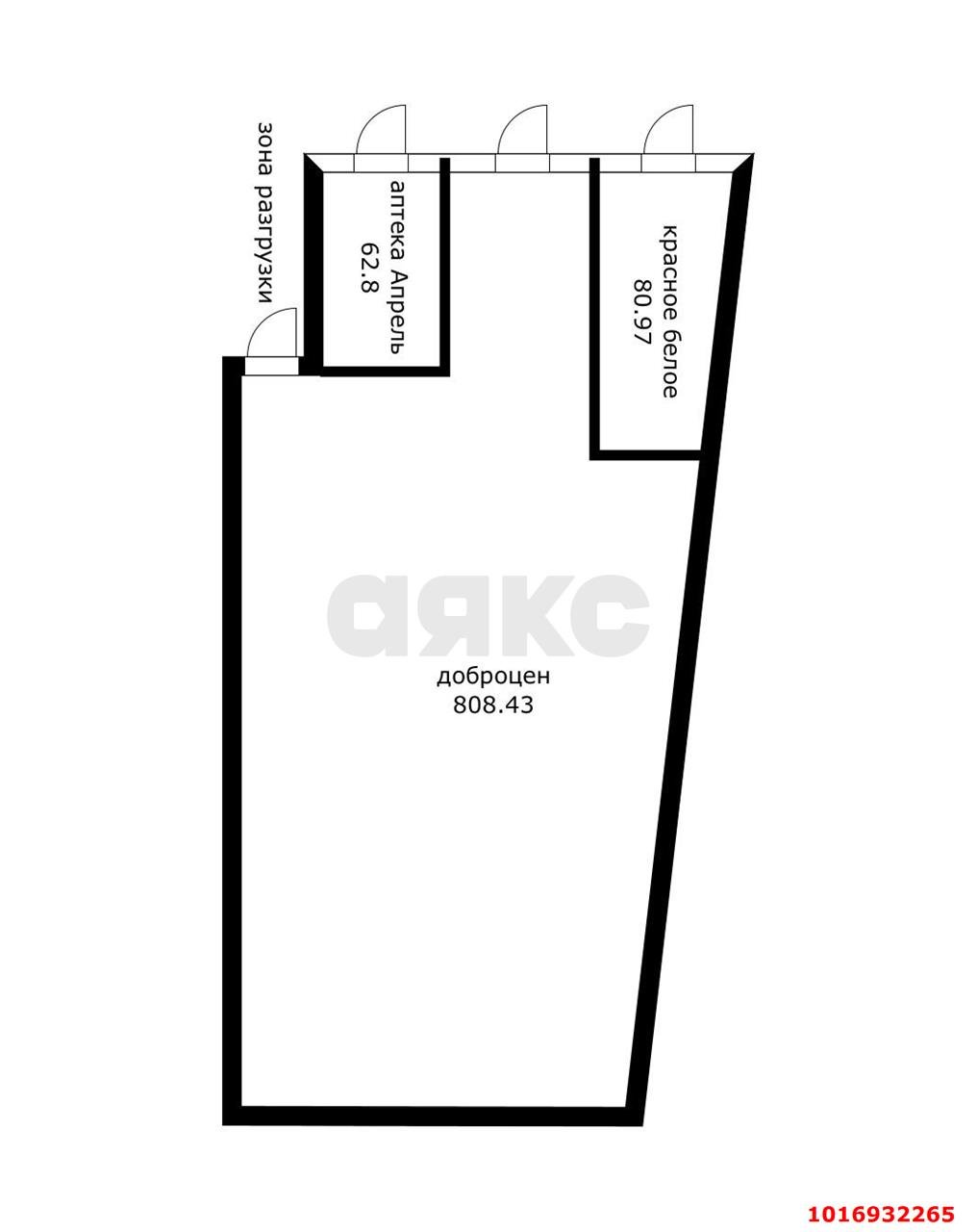 Фото №5: Торговое помещение 955&nbsp;м², 1/1&nbsp;эт. - Медведовская, ул. Красная, 14