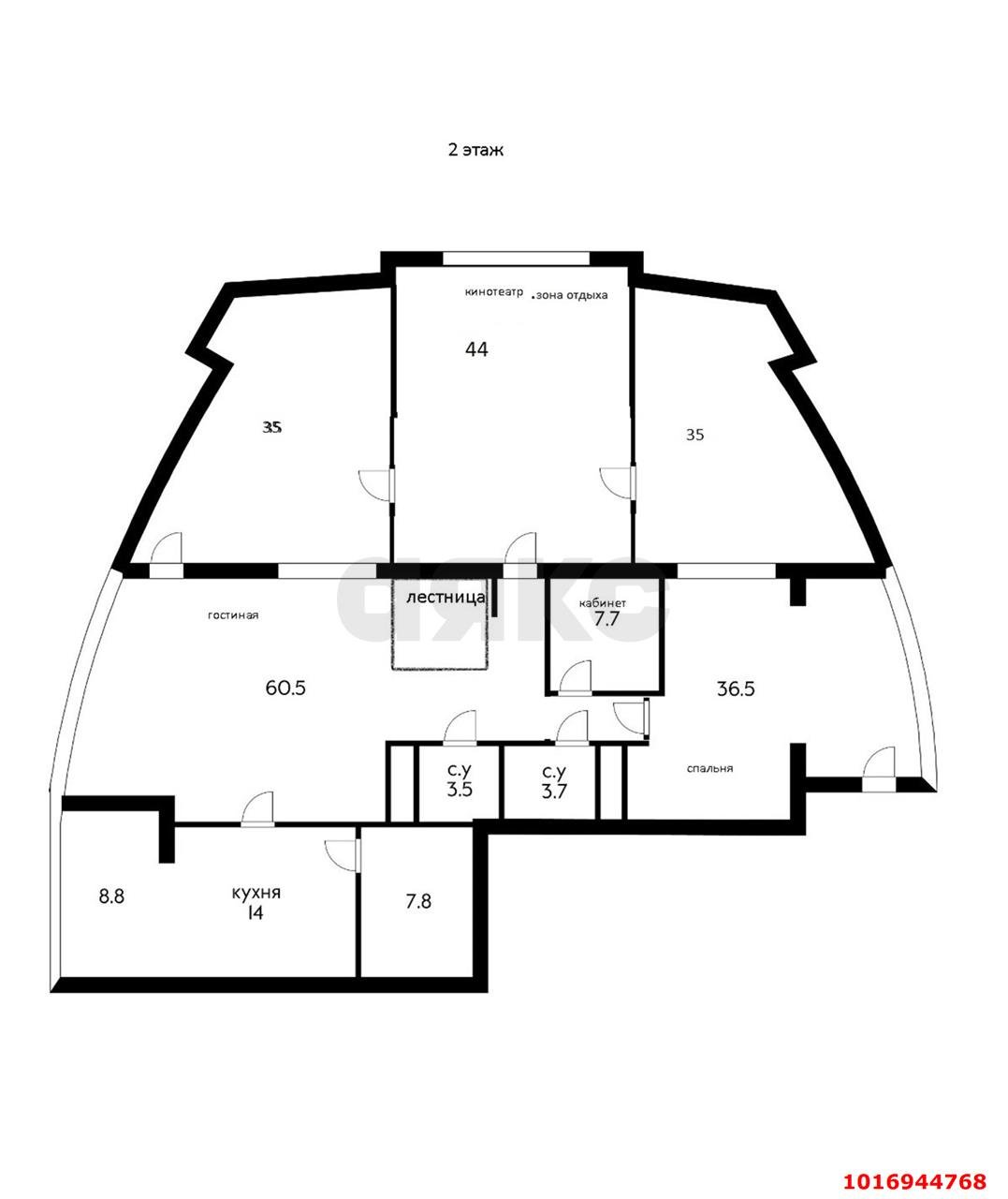 Фото №20: Пентхаус 351&nbsp;м², 16/17&nbsp;эт. - Краснодар, Западный внутригородской округ, мкр. Центральный, ул. Кубанская набережная, 23/1