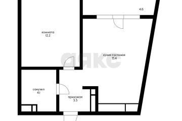 Фото №1: 1-комнатная квартира 35 м², 16/22 эт. - Краснодар, мкр. ЖК Все Свои Вип, ул. Колхозная, 5/2к1