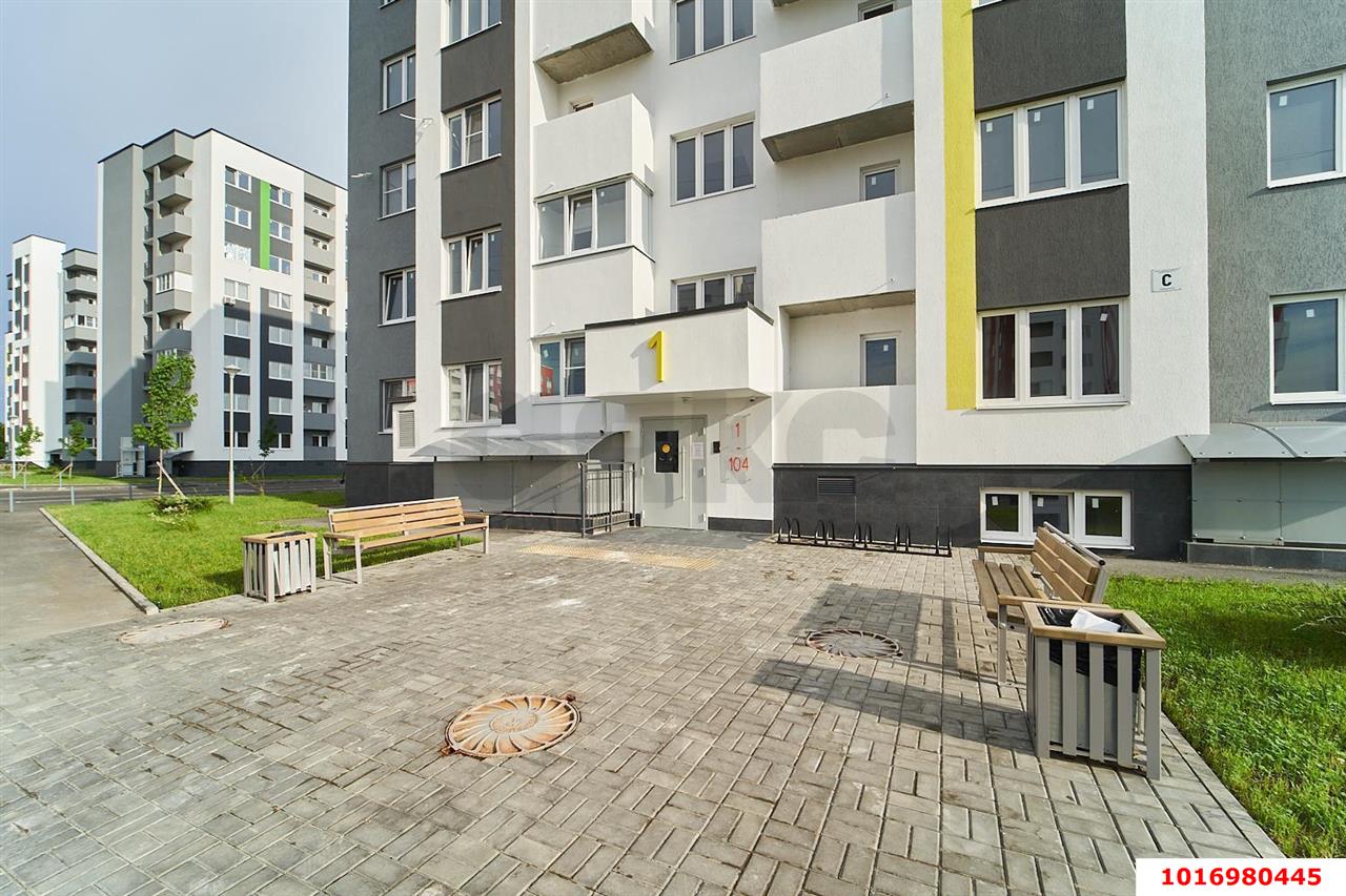 Фото №7: 1-комнатная квартира 50&nbsp;м², 5/8&nbsp;эт. - Краснодар, Карасунский внутригородской округ, ЖК Спортивный Парк, ж/р Новознаменский, ул. Войсковая, 4к12