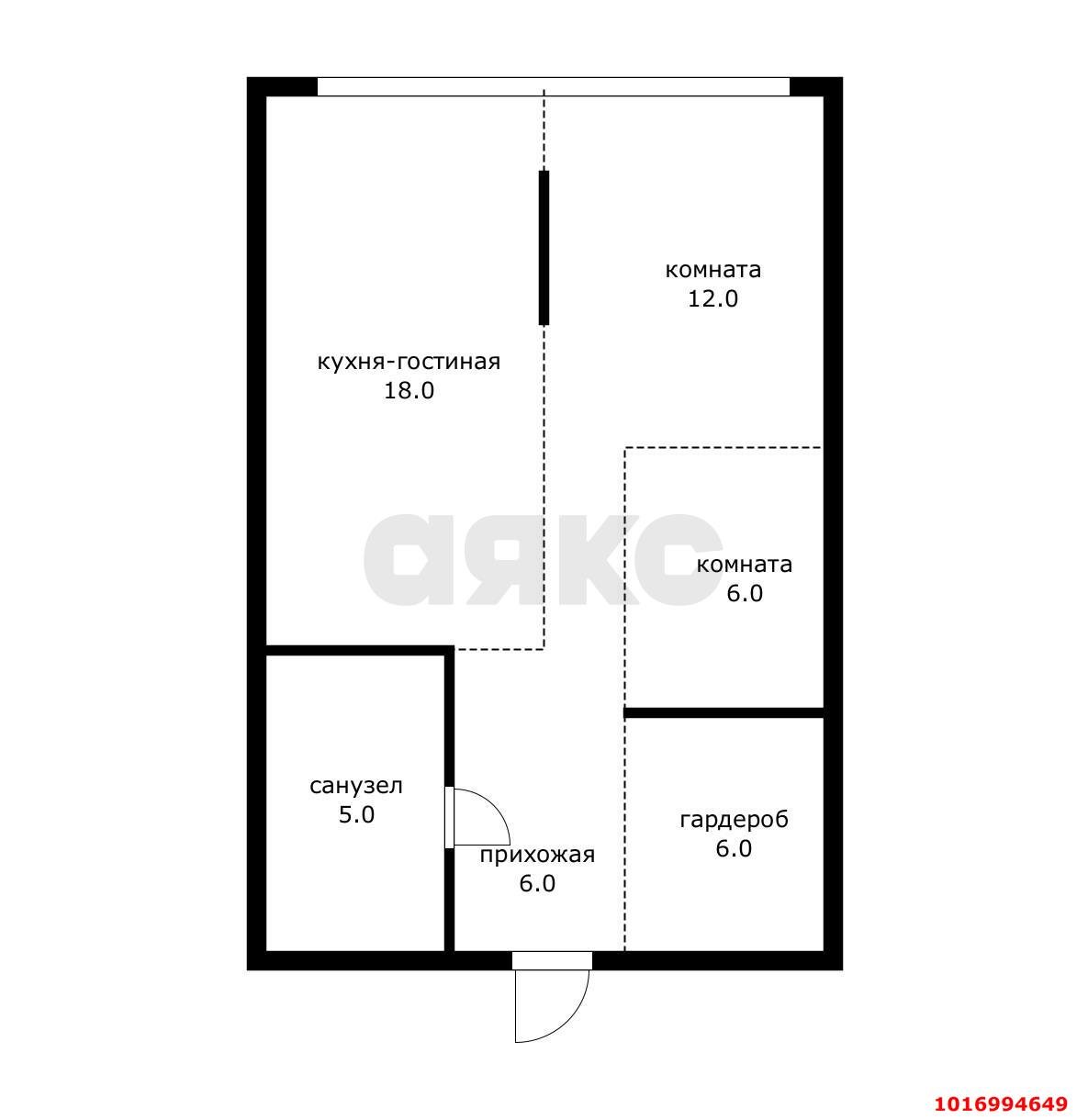 Фото №16: 1-комнатная квартира 53&nbsp;м², 23/25&nbsp;эт. - Краснодар, Карасунский внутригородской округ, Хлопчато-бумажный Комбинат, мкр. жилой комплекс Элегант, ул. Старокубанская, 131/1