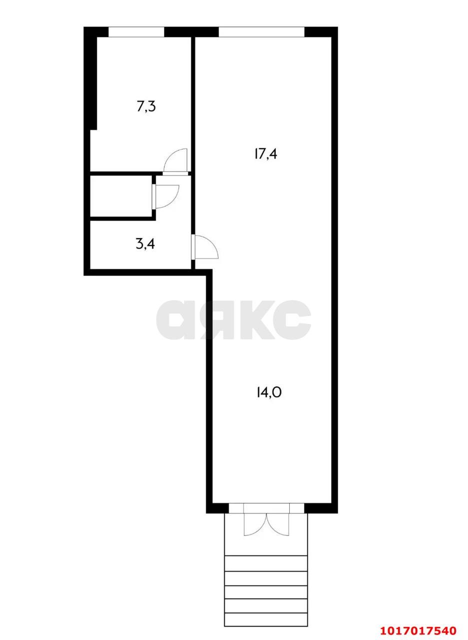 Фото №6: Торговое помещение 43&nbsp;м², 1/16&nbsp;эт. - Краснодар, Центральный внутригородской округ, мкр. Черёмушки, ул. Димитрова, 162