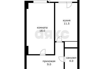 Фото №1: 1-комнатная квартира 42 м², 9/17 эт. - Краснодар, мкр. Музыкальный, ул. имени Сергея Есенина, 110к2