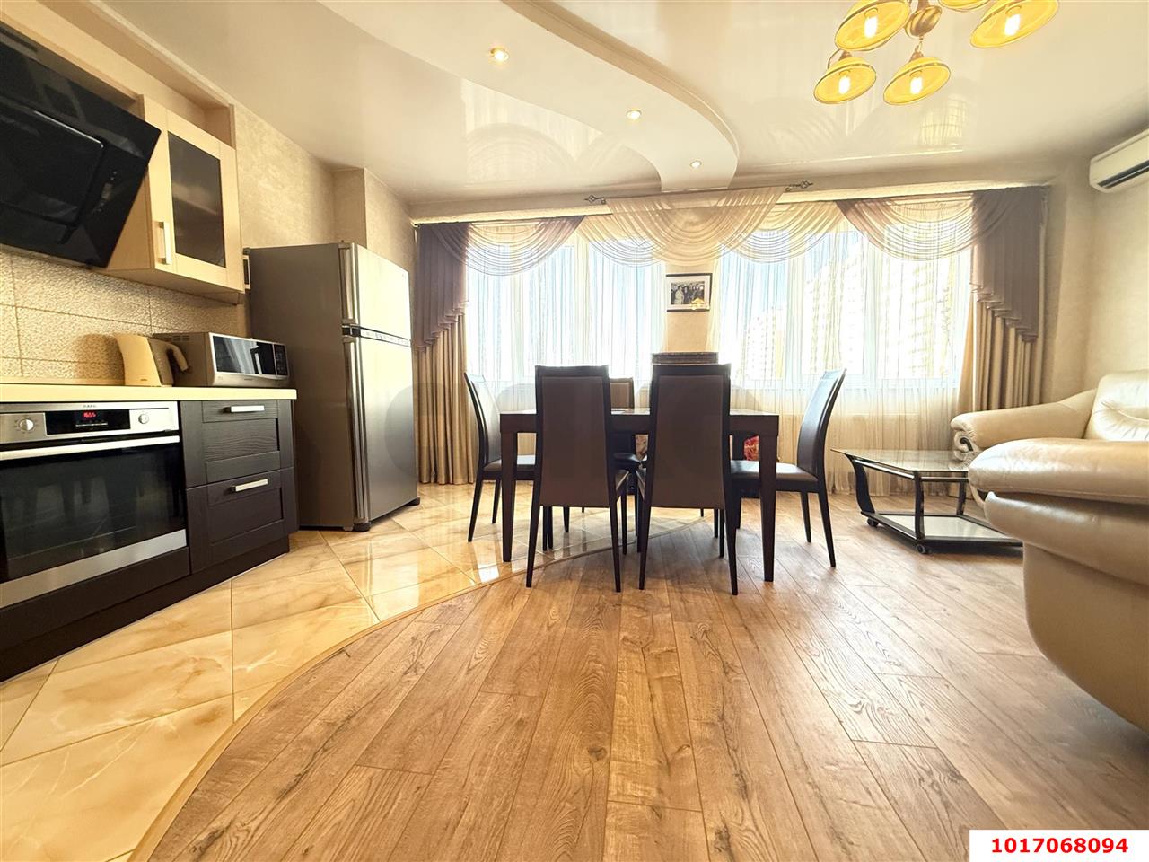 Фото №1: 1-комнатная квартира 50&nbsp;м², 5/6&nbsp;эт. - Краснодар, Прикубанский внутригородской округ, мкр. Краевая Клиническая Больница, ул. 1 Мая, 288