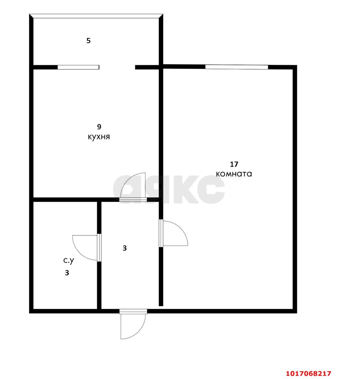 Фото №10: 1-комнатная квартира 31&nbsp;м², 2/4&nbsp;эт. - Новая Адыгея, ул. Бжегокайская, 90/1