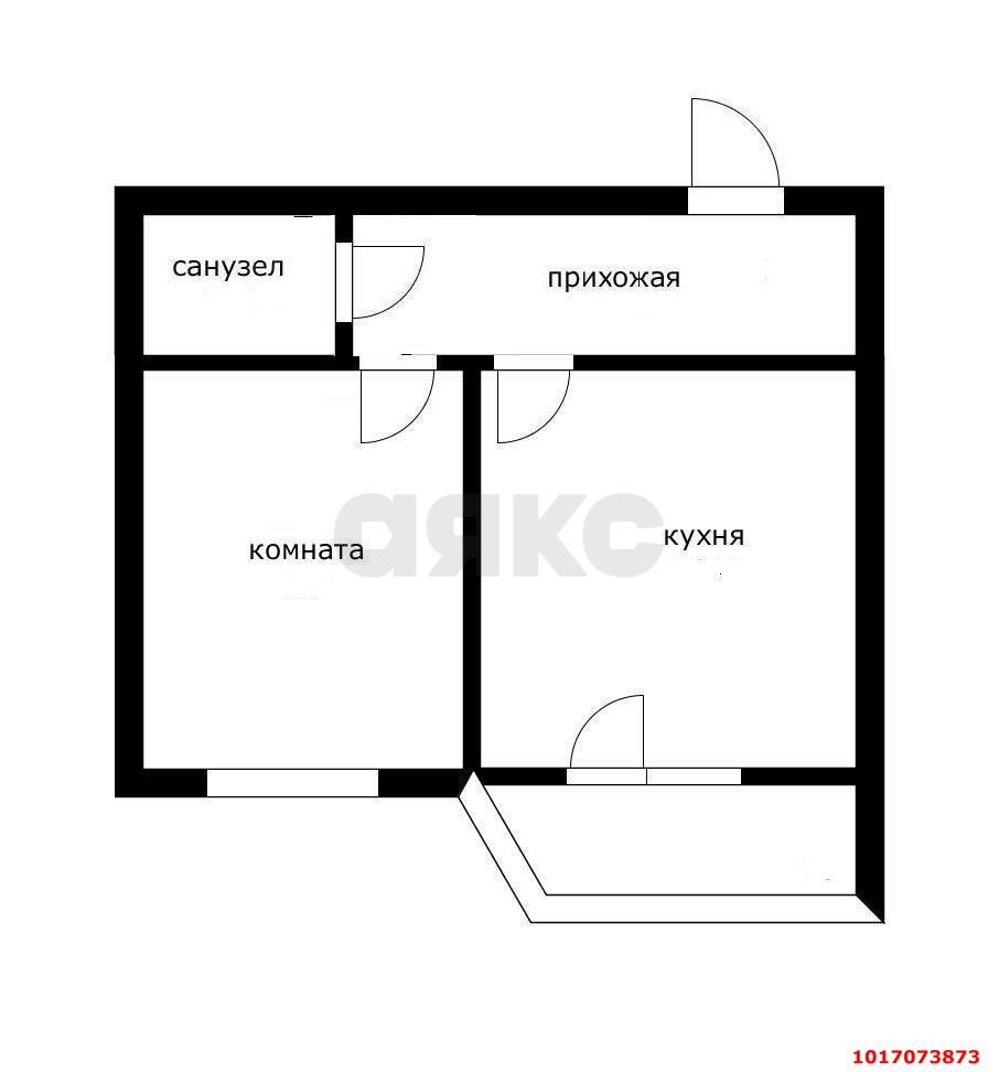 Фото №15: 1-комнатная квартира 38&nbsp;м², 4/4&nbsp;эт. - Новая Адыгея, мкр. жилой комплекс Тургеневский-2, ул. Тургеневское шоссе, 25/7У