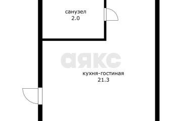 Фото №1: Комната 23 м², 1/2 эт. - Краснодар, мкр. Черёмушки, ул. Припутевая, 54