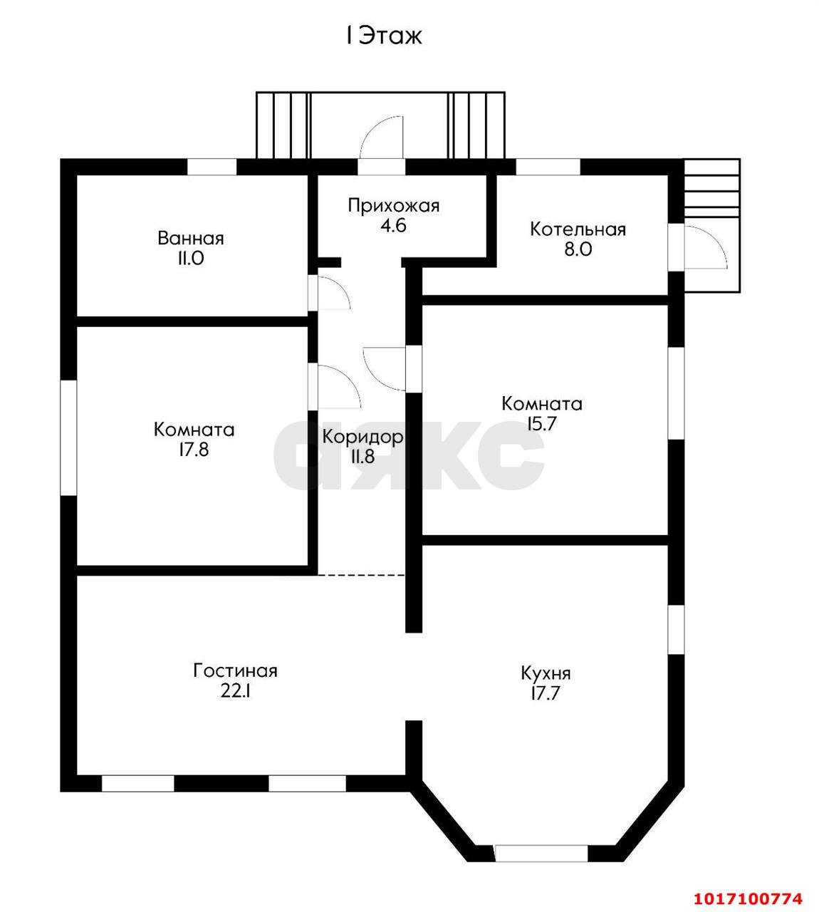 Фото №7: Дом 157&nbsp;м² + 2&nbsp;сот., 3&nbsp;эт. - Знаменский, мкр. Карасунский внутригородской округ, ул. Гагарина, 30