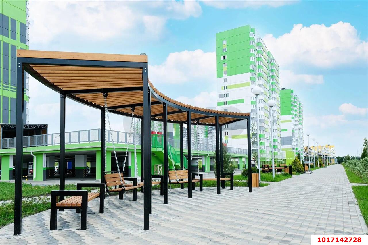Фото №10: 1-комнатная квартира 40&nbsp;м², 14/16&nbsp;эт. - Краснодар, Прикубанский внутригородской округ, Восточный, мкр. жилой комплекс Квартал № 6, ул. имени Героя Советского Союза Николая Воробьёва, 9