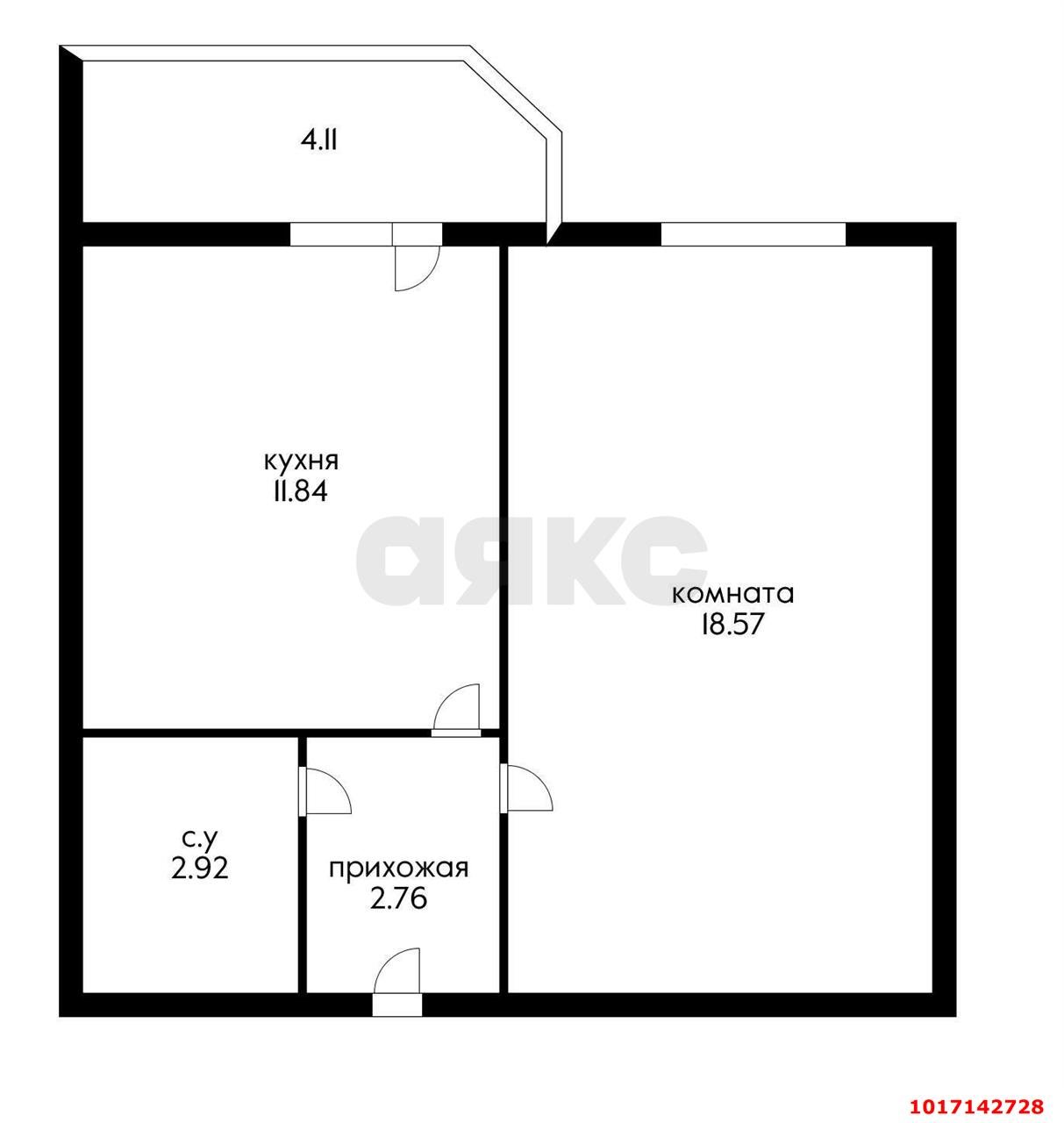 Фото №5: 1-комнатная квартира 40&nbsp;м², 14/16&nbsp;эт. - Краснодар, Прикубанский внутригородской округ, Восточный, мкр. жилой комплекс Квартал № 6, ул. имени Героя Советского Союза Николая Воробьёва, 9