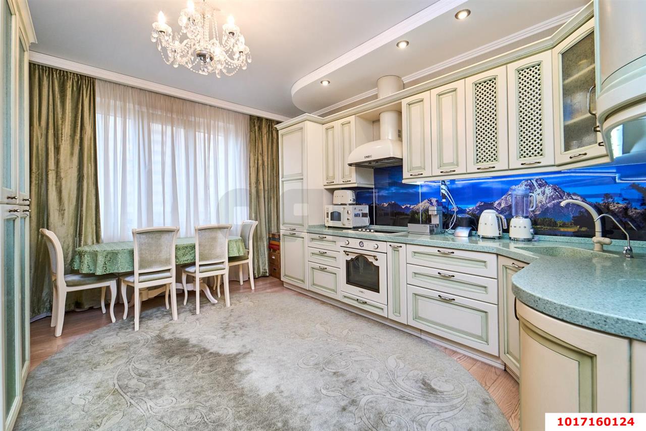 Фото №6: 3-комнатная квартира 119&nbsp;м², 4/24&nbsp;эт. - Краснодар, Кожзавод, ЖК Европейский, мкр. Западный внутригородской округ, ул. Кожевенная, 26