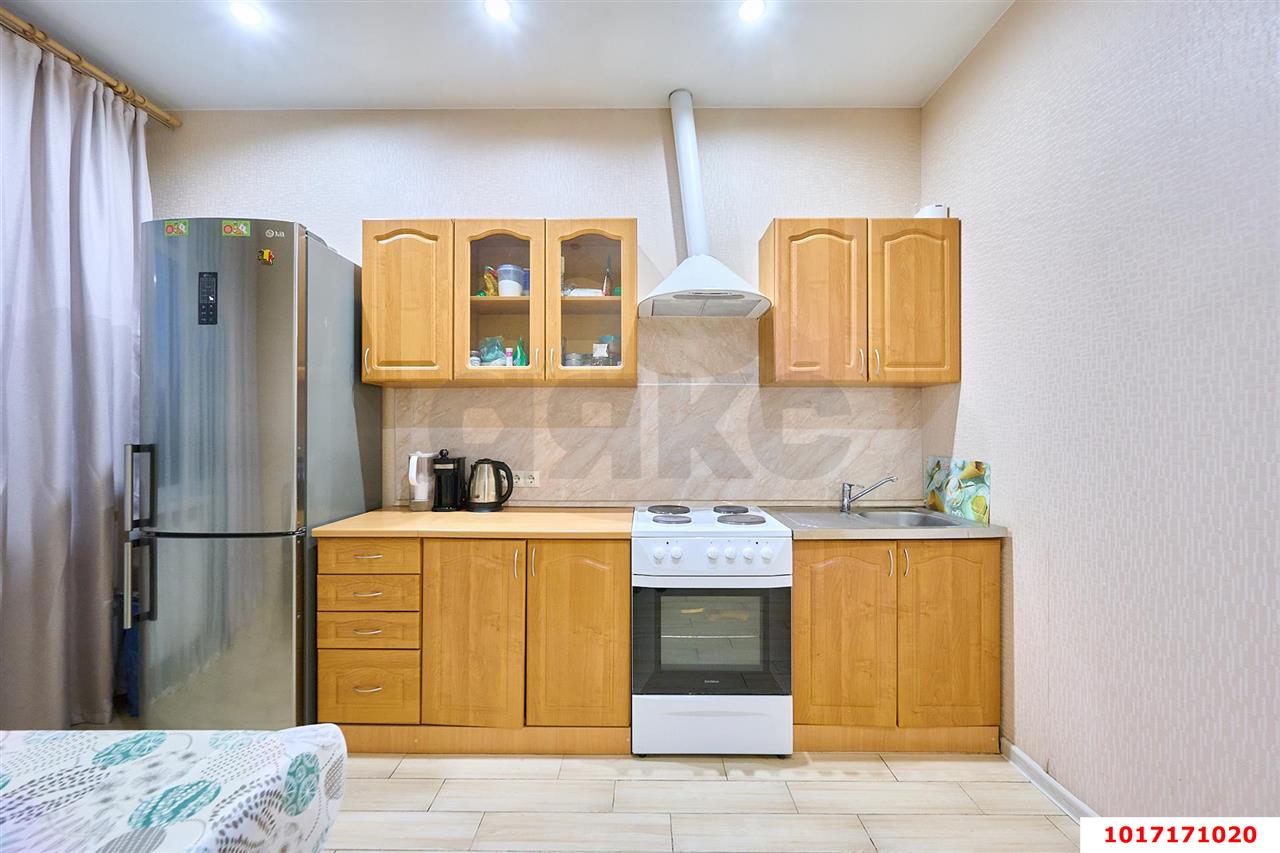 Фото №4: 1-комнатная квартира 45&nbsp;м², 5/19&nbsp;эт. - Краснодар, Западный внутригородской округ, мкр. ЖК Аврора Парк, ул. Шоссе Нефтяников, 22к1