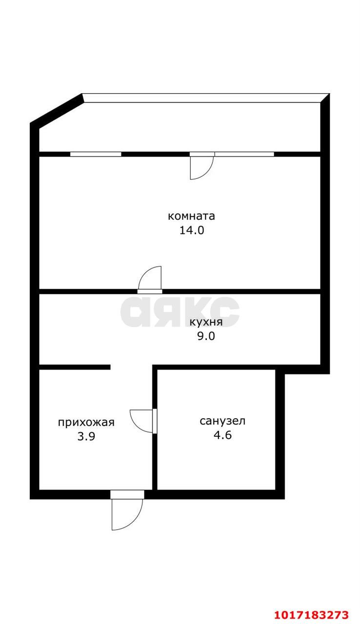 Фото №12: 1-комнатная квартира 40&nbsp;м², 21/24&nbsp;эт. - Краснодар, Прикубанский внутригородской округ, Россинского, мкр. жилой комплекс Дружный-2, б-р Адмиралтейский, 3к2