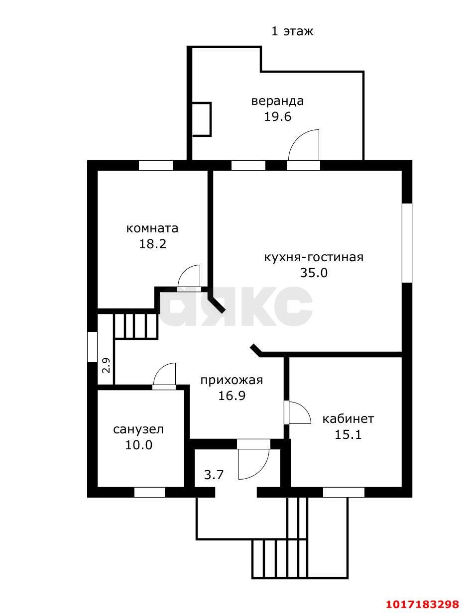 Фото №18: Дом 315&nbsp;м² + 5.82&nbsp;сот., 2&nbsp;эт. - Краснодар, Прикубанский внутригородской округ, мкр. Сады Калинина, ул. Средняя, 45/22