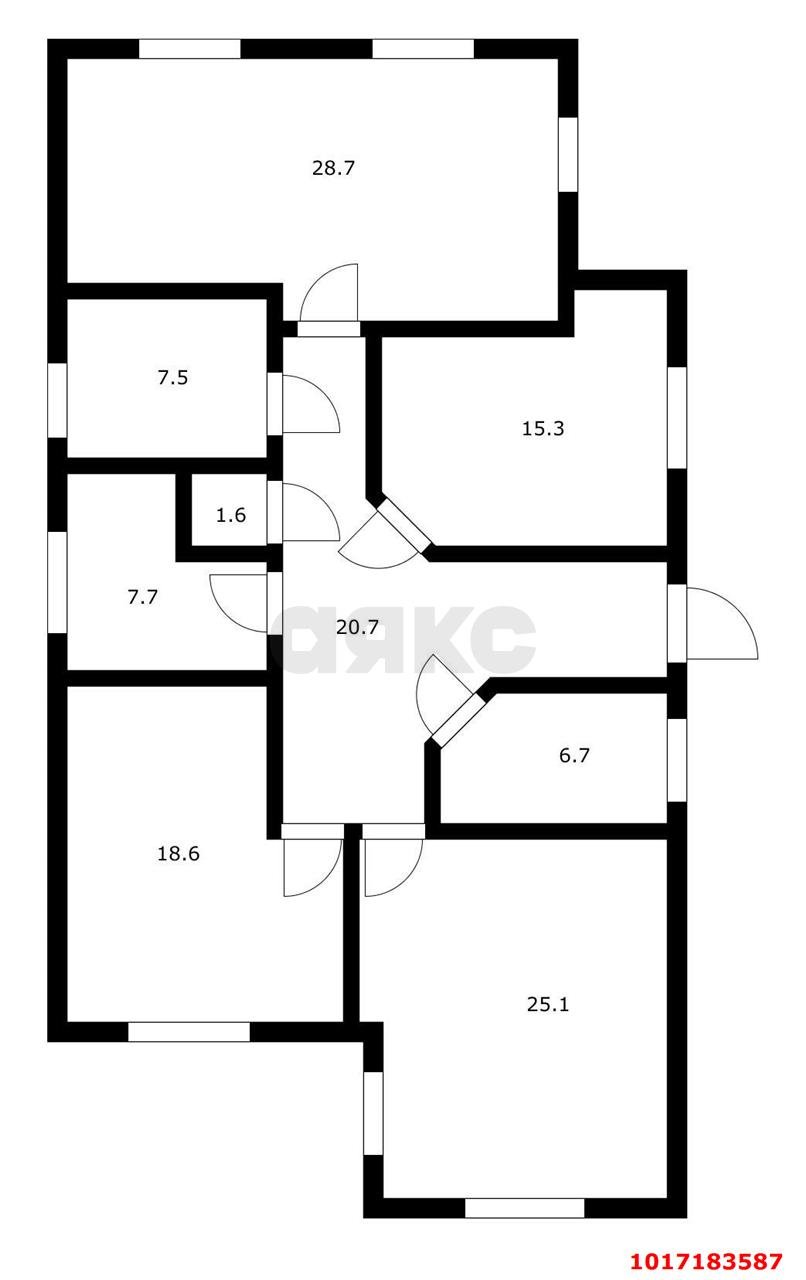 Фото №10: Дом 137&nbsp;м² + 4&nbsp;сот., 1&nbsp;эт. - отделения № 3 СКЗНИИСиВ, Прикубанский внутригородской округ, п. коттеджный  Малиновка, ул. имени Героя Орлова