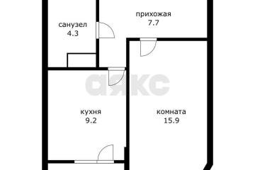 Фото №1: 1-комнатная квартира 37 м², 8/19 эт. - Краснодар, мкр. жилой комплекс Дружный, ул. Адмирала Серебрякова, 3к3