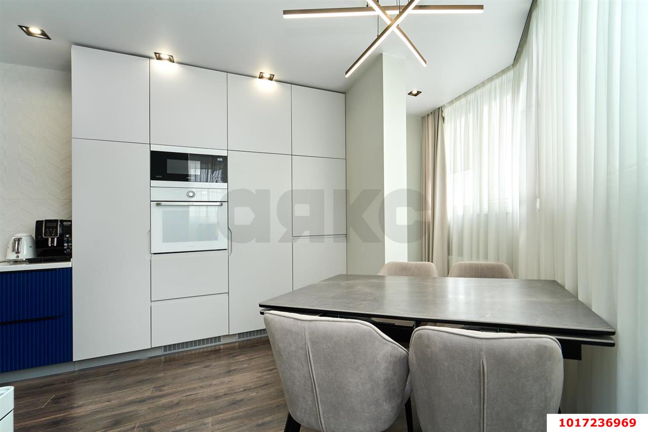 Фото №8: 3-комнатная квартира 104&nbsp;м², 4/26&nbsp;эт. - Краснодар, Прикубанский внутригородской округ, Фестивальный, мкр. ЖК На Высоте, ул. Каляева, 263/4к2