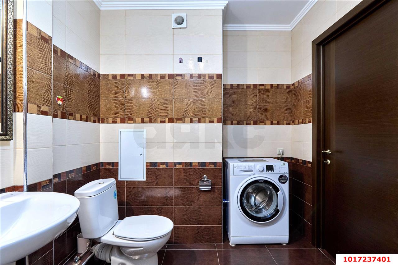 Фото №16: 2-комнатная квартира 60&nbsp;м², 7/16&nbsp;эт. - Краснодар, Прикубанский внутригородской округ, Отделение № 1 совхоза Солнечный, мкр. Фестивальный, ул. Атарбекова, 5/1