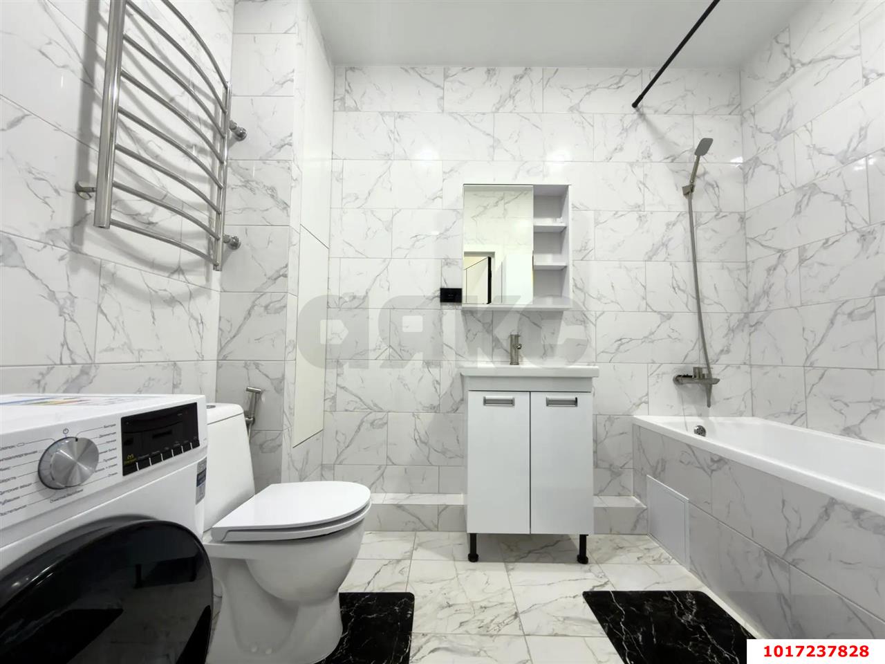 Фото №4: 1-комнатная квартира 48&nbsp;м², 3/24&nbsp;эт. - Краснодар, Центральный внутригородской округ, мкр. Черёмушки, ул. Обрывная, 22/1