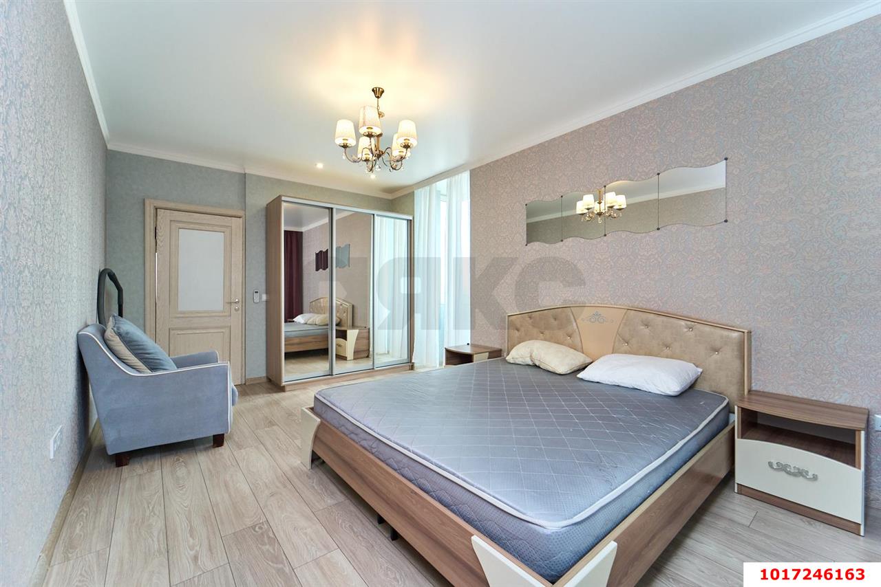 Фото №5: 2-комнатная квартира 73&nbsp;м², 16/18&nbsp;эт. - Краснодар, Прикубанский внутригородской округ, Школьный, Круглик, жилой комплекс Ежи, мкр. Табачная Фабрика, ул. Табачная, 1/1к2