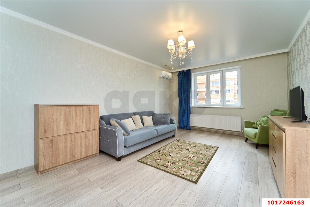 Фото №8: 2-комнатная квартира 73&nbsp;м², 16/18&nbsp;эт. - Краснодар, Прикубанский внутригородской округ, Школьный, Круглик, жилой комплекс Ежи, мкр. Табачная Фабрика, ул. Табачная, 1/1к2