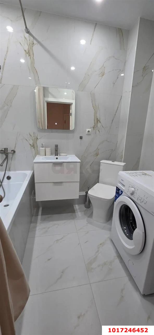 Фото №7: 1-комнатная квартира 40&nbsp;м², 5/22&nbsp;эт. - Краснодар, Прикубанский внутригородской округ, мкр. Достояние, ул. Григория Булгакова, 7к1