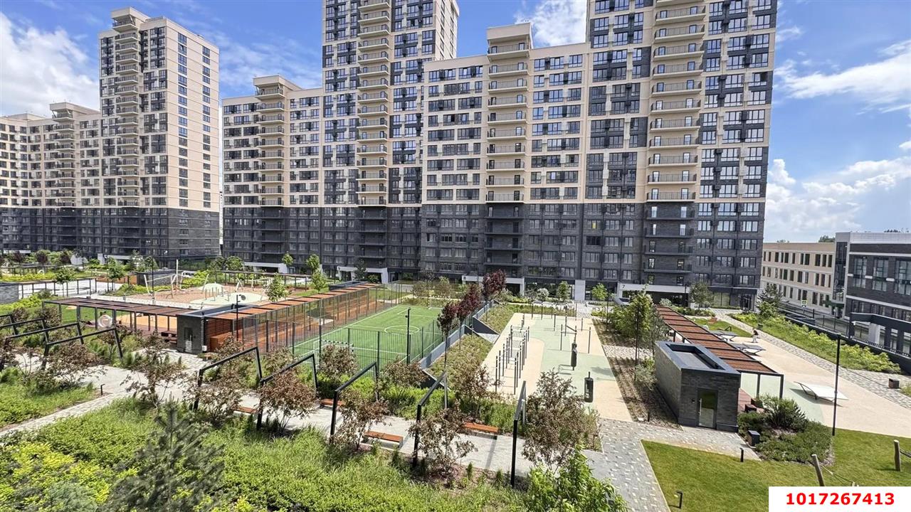 Фото №1: 2-комнатная квартира 72&nbsp;м², 5/23&nbsp;эт. - Краснодар, Центральный внутригородской округ, мкр. Черёмушки, ул. Обрывная, 132/1к21