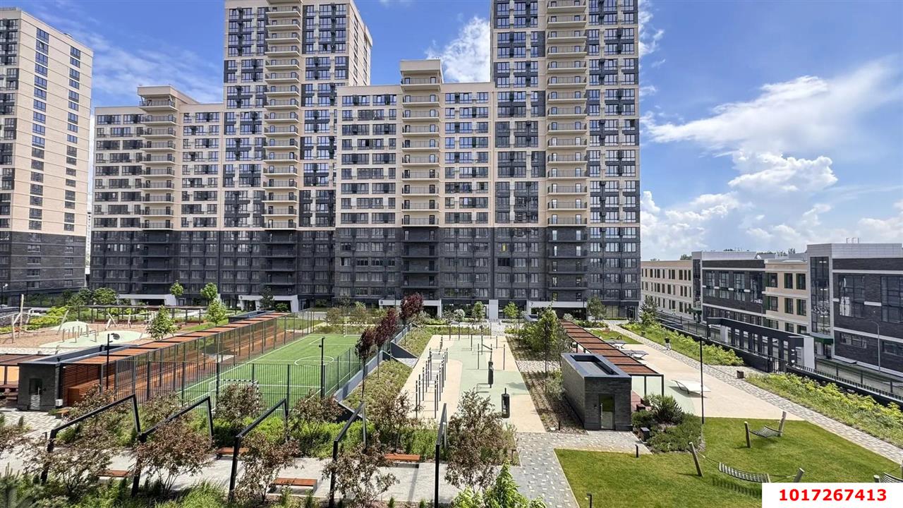 Фото №12: 2-комнатная квартира 72&nbsp;м², 5/23&nbsp;эт. - Краснодар, Центральный внутригородской округ, мкр. Черёмушки, ул. Обрывная, 132/1к21