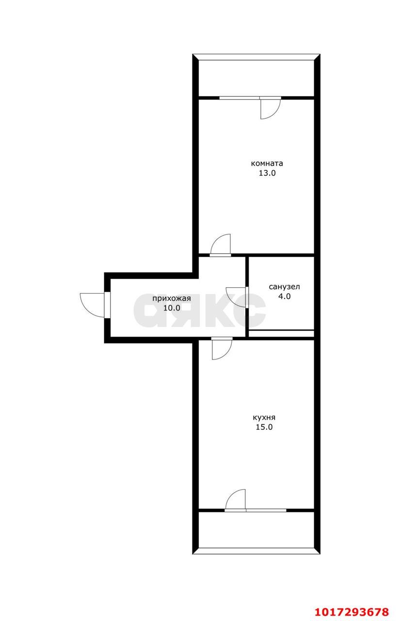 Фото №10: 1-комнатная квартира 47&nbsp;м², 8/9&nbsp;эт. - Краснодар, Прикубанский внутригородской округ, мкр. жилой комплекс Новые Сезоны, ул. Скандинавская, 1к13